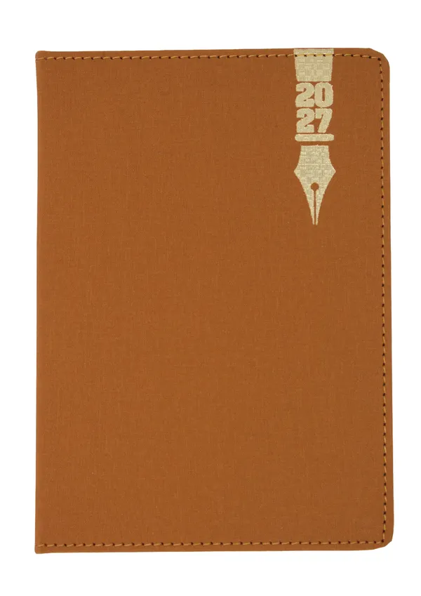 Brown_Pu_Leatherette_Stitched_Edge_2027_Ruled_Diary