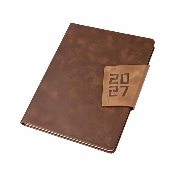 Brown_Pu_Hardcover_2027_Ruled_Diary