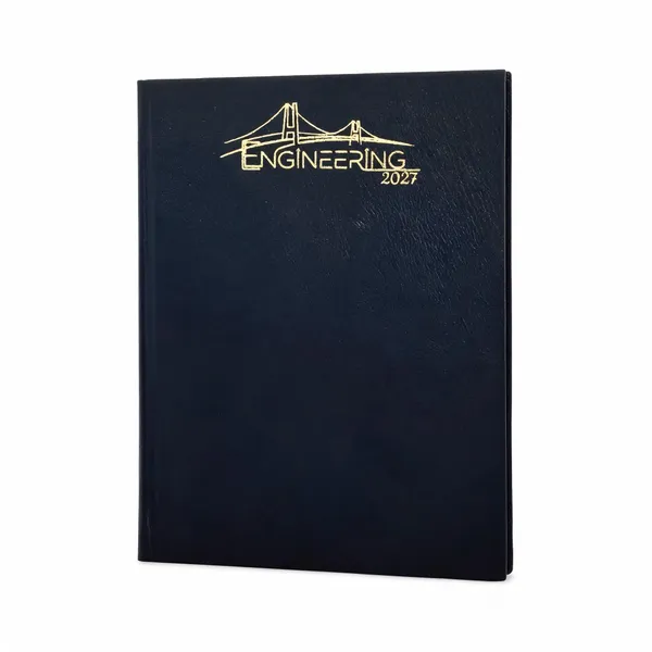 Black_Pu_Cover_Engineering_2027_Hardcover_Ruled_Diary_365_Pages