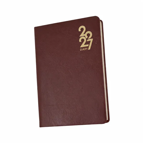 Brown_Pu_Hardcover_Gold_Accent_2027_Ruled_Diary