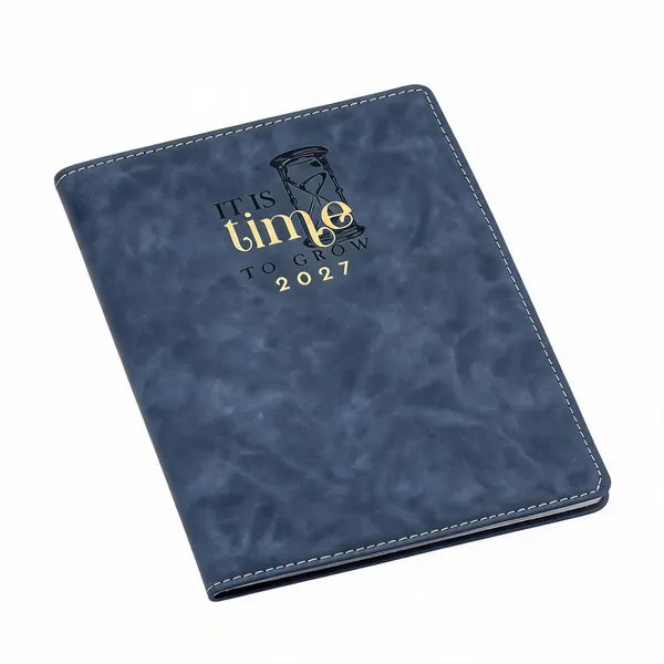 Blue_Pu_Cover_Hourglass_Print_2027_Dated_Planner_Diary