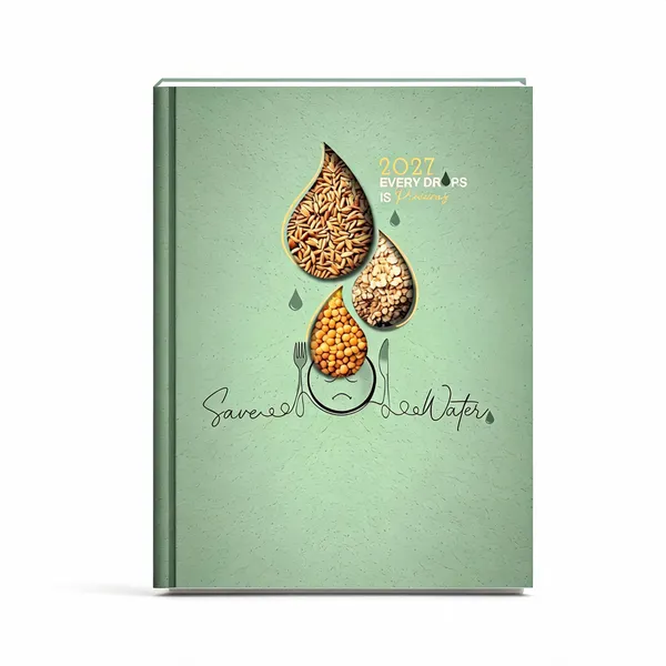 Green_Water_Conservation_Print_Paper_Cover_Ruled_Notebook