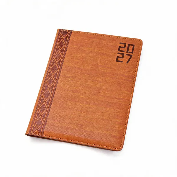 Brown_Woven_Geometric_Pattern_Pu_Cover_Ruled_Notebook