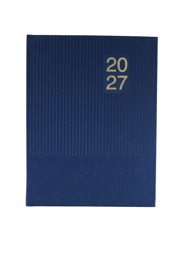 Blue_Textured_Pu_Cover_2027_Hardcover_Ruled_Diary_365_Pages
