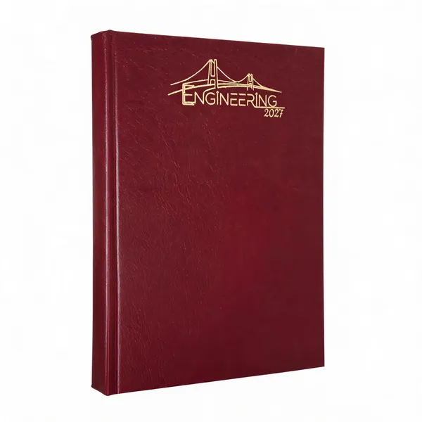 Burgundy_Pu_Cover_Engineering_2027_Hardcover_Ruled_Diary_365_Pages