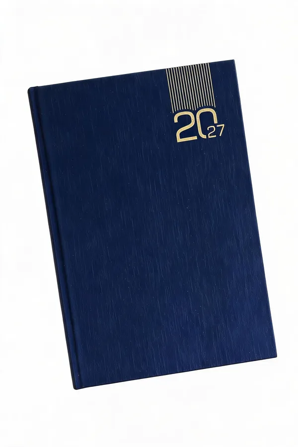 Blue_Pu_Hardcover_2027_Diary_Gold_Accent_365_Pages