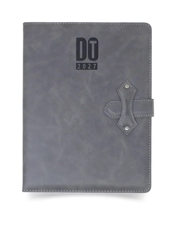 Grey_Pu_Cover_2027_Ruled_Diary_Planner_With_Strap_Closure