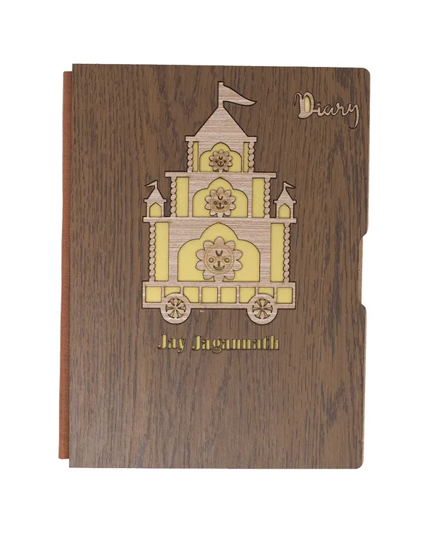 Wood_Cover_Jagannath_Chariot_Motif_Ruled_Diary_Notebook