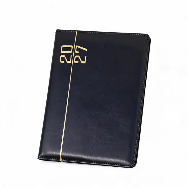 Black_Smooth_Pu_Cover_Gold_Detail_2027_Ruled_Diary