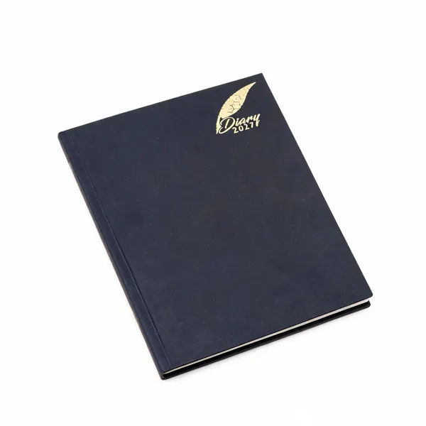 Black_Paper_Cover_Gold_Feather_2027_Ruled_Diary