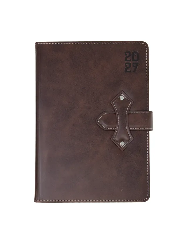 Black_Pu_Leather_Look_Strap_Closure_2027_Ruled_Diary