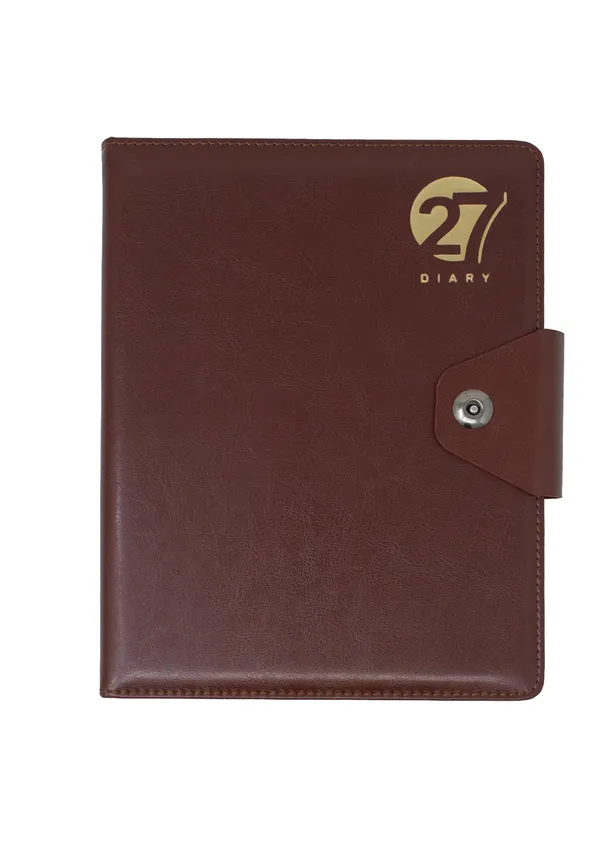 Brown_Pu_Cover_2027_Snap_Closure_Ruled_Diary_365_Pages