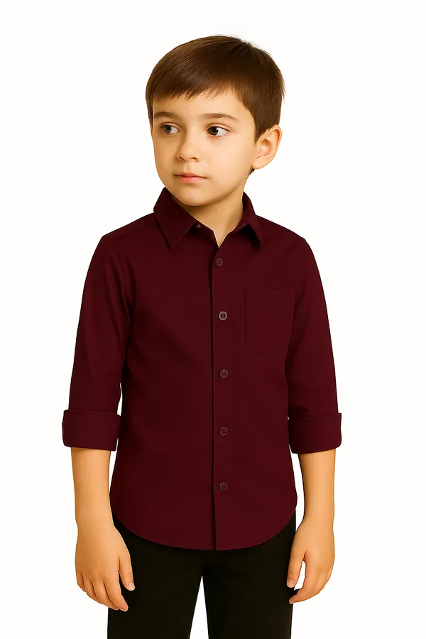 Maroon_Casual_Shirt_for_Boys