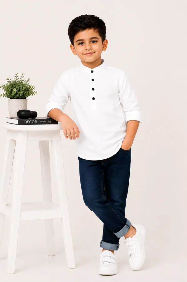 White_Mandarin_Collar_Kurta_for_Boys
