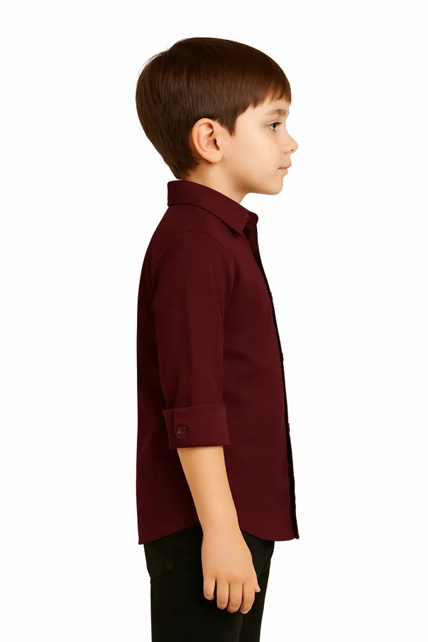 Maroon_Casual_Shirt_for_Boys