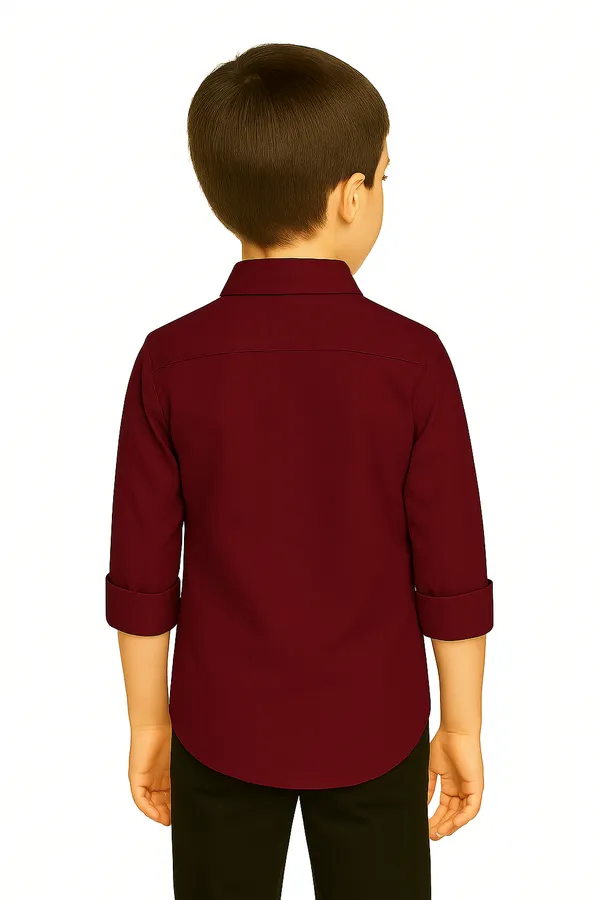 Maroon_Casual_Shirt_for_Boys