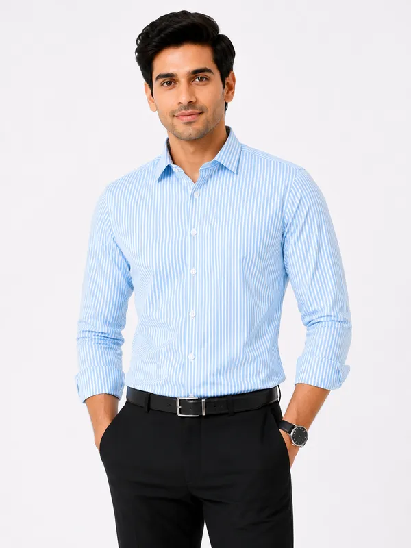 Light_Blue_Striped_Full_Sleeve_Shirt_for_Men