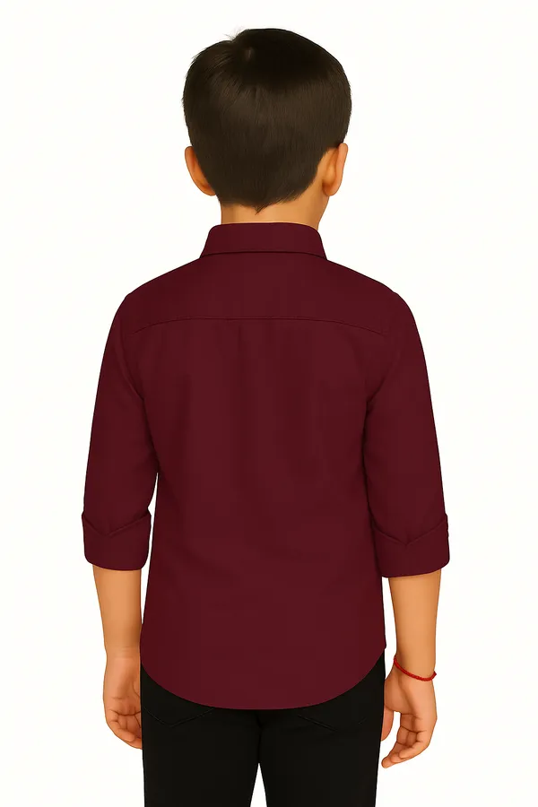 Maroon_Casual_Shirt_for_Boys