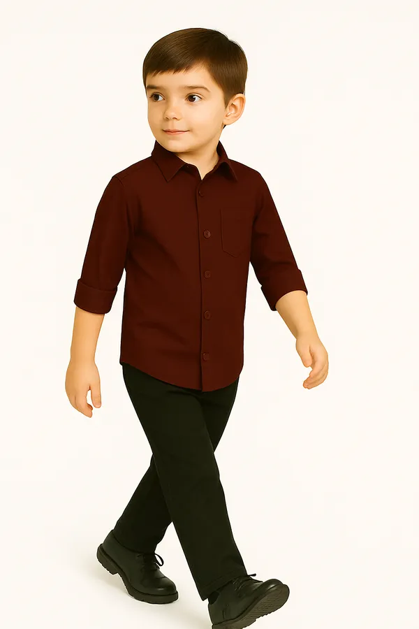 Brown_Collared_Kurta_for_Boys