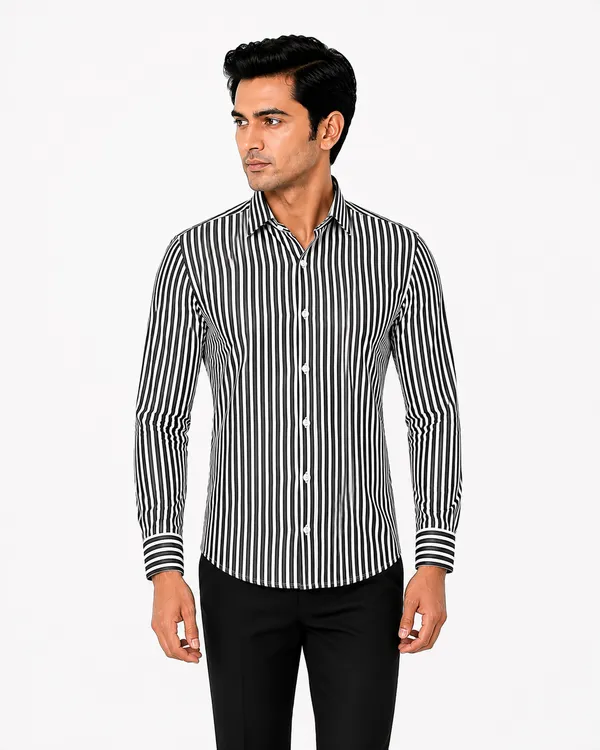 Black_Striped_Casual_Shirt_for_Men