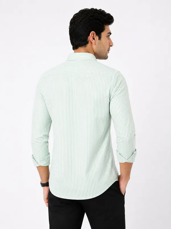 Light_Green_Striped_Regular_Fit_Shirt_for_Men