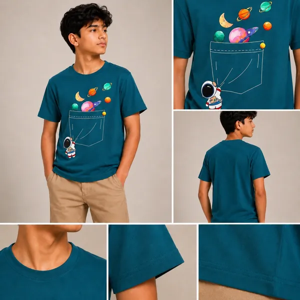 Teal_Round_Neck_Graphic_T-Shirt_for_Boys