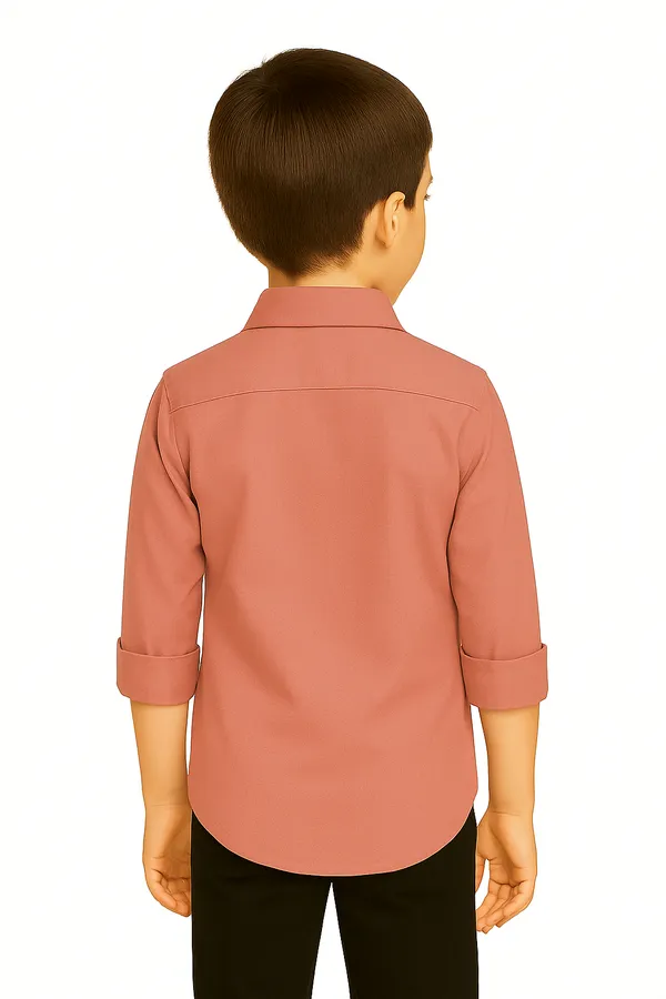 Rust_Casual_Button-Down_Shirt_for_Boys