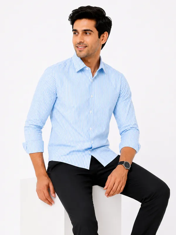 Light_Blue_Striped_Full_Sleeve_Shirt_for_Men