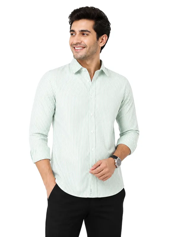 Light_Green_Striped_Regular_Fit_Shirt_for_Men