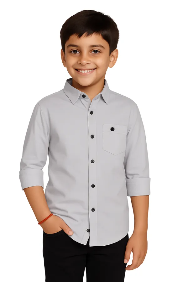 Grey_Casual_Button_Down_Shirt_for_Boys