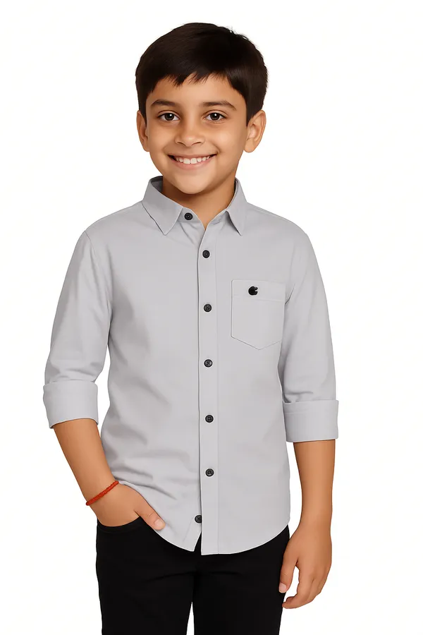 Grey_Casual_Button_Down_Shirt_for_Boys