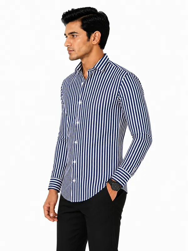 Blue_Striped_Slim_Fit_Shirt_for_Men