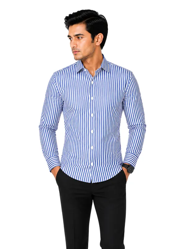Blue_Striped_Full_Sleeve_Shirt_for_Men