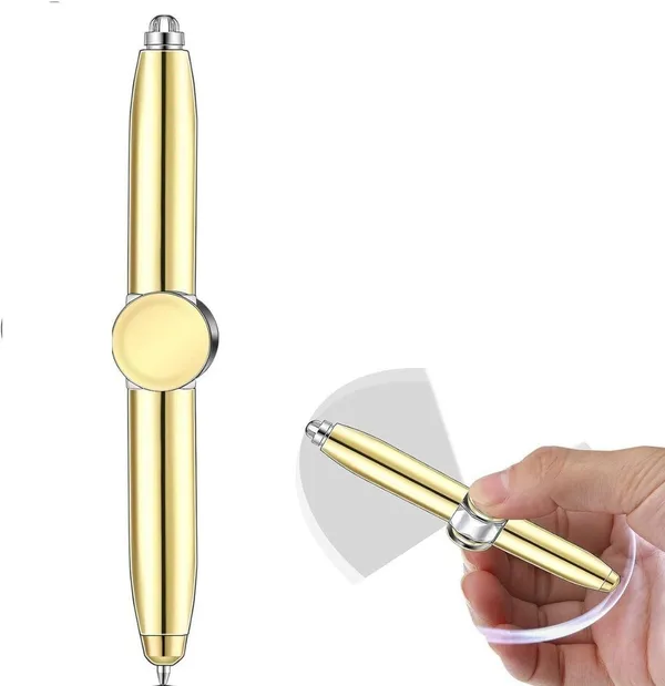 Gold_Metal_Fidget_Spinner_Ballpoint_Pen