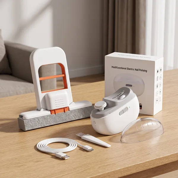 Electric_Nail_Care_And_Polishing_Machine_And_Foldable_Window_Cleaning_Wiper