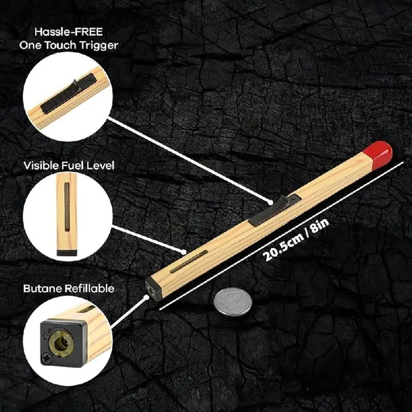 Wooden_Cricket_Bat_Style_Refillable_Butane_Lighter