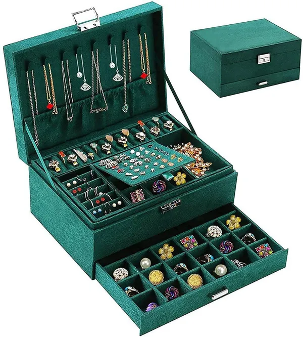 Teal_Velvet_Multi-Layer_Jewelry_Organizer_Box