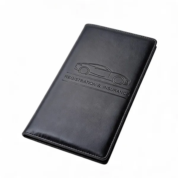 Black_Faux_Leather_Car_Document_Holder