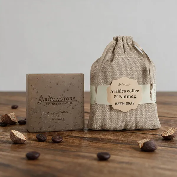 Arabica_Coffee_Nutmeg_Cold_Pressed_Exfoliating_Bath_Soap_For__Unisex