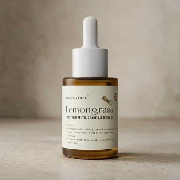 Lemongrass_Essential_Oil_100%_Pure_Therapeutic_Grade_For__Unisex