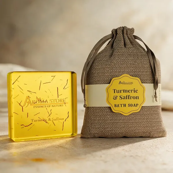 Honey_Turmeric__And_Saffron_Ayurvedic_Handmade_Bath_Soap_For__Unisex