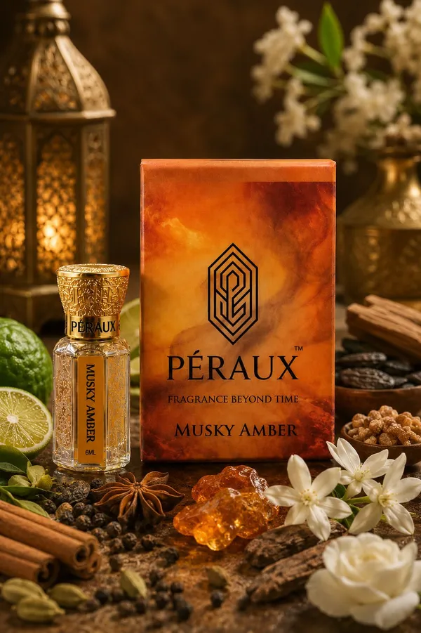 PERAUX_PÉRAUX_Musky_Amber_Attar_–_6ml_|_Alcohol_Free_|_Long_Lasting_|_Unisex_Herbal_Attar_(Musk)