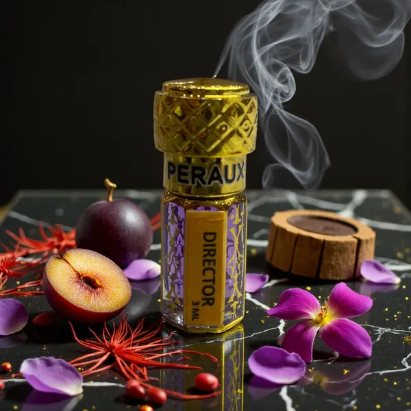 PERAUX_Director_Attar–3ml|Alcohol_Free|Long_Lasting|Unisex_Herbal_Attar_(Citrus)