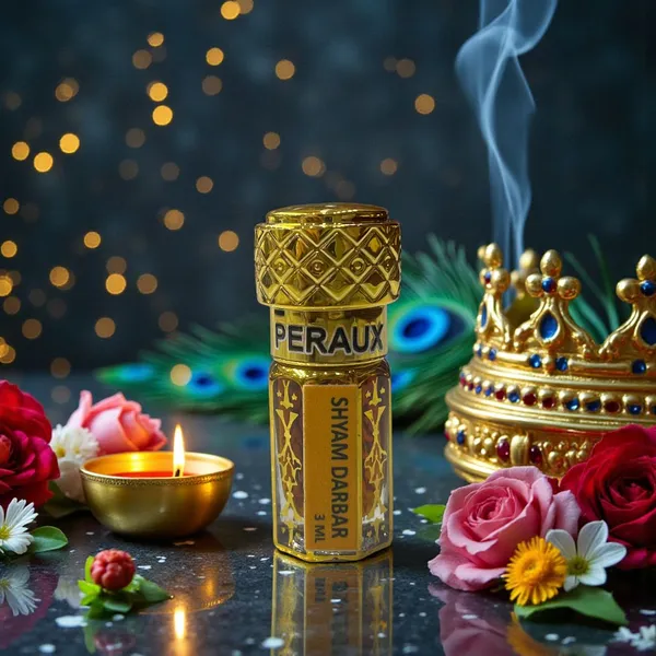 PERAUX_Shyam_darbar_Attar–3ml|Alcohol_Free|Long_Lasting|Unisex_Herbal_Attar_(Natural)