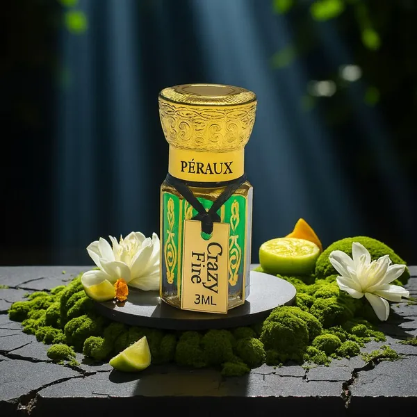 PERAUX_Crazy_Fire_Attar–3ml|Alcohol_Free|Long_Lasting|Unisex_Herbal_Attar_(Amber)