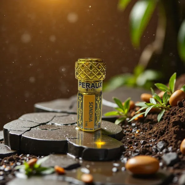 PERAUX_SONDHA_Attar_|_Pure_Chandan_Fragrance_|_Alcohol_Free_|_Long_Lasting_|_Unisex_Floral_Attar_(Sandalwood)