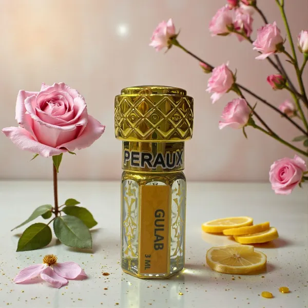 PERAUX_Gulab_Attar_|_Rose_Fragrance_|_Alcohol_Free_|_Long_Lasting_|_Unisex_Floral_Attar_(Rose)
