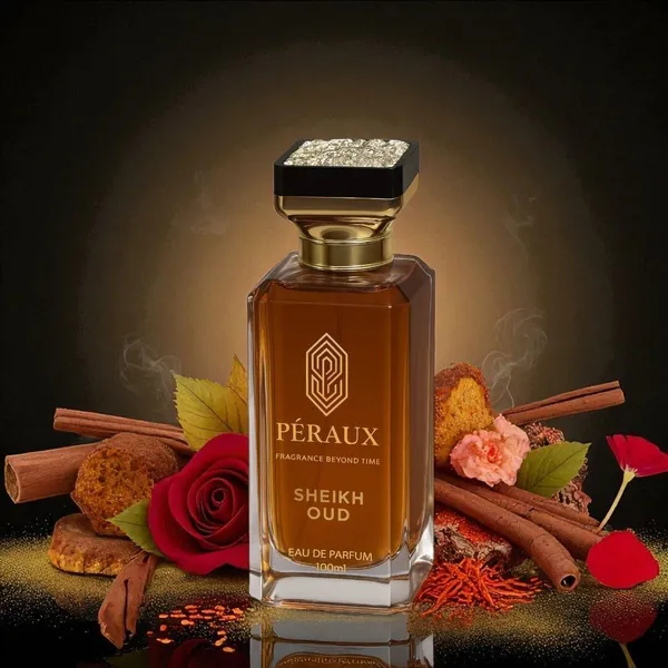 PERAUX_Sheikh_Oud_|_100ml_Long_Lasting_Perfume_Spray_(Unisex)_Perfume__-__100_ml_(For_Men)
