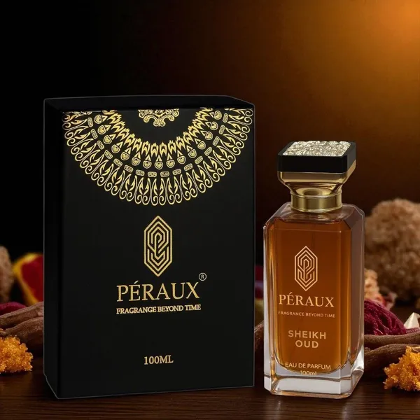PERAUX_Sheikh_Oud_|_100ml_Long_Lasting_Perfume_Spray_(Unisex)_Perfume__-__100_ml_(For_Men)
