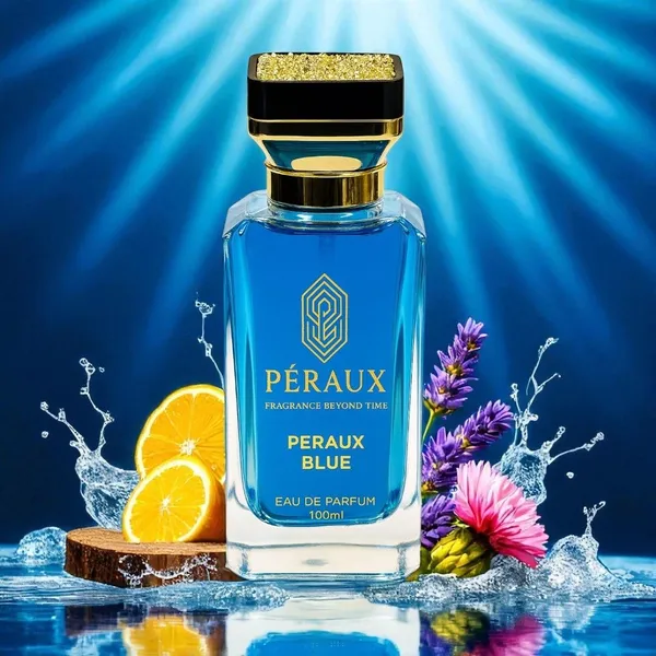 PERAUX_Blue_|_100ml_Long_Lasting_Perfume_Spray_(Unisex)_Perfume__-__100_ml_(For_Men)